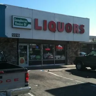 a liquor store