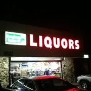 a liquor store