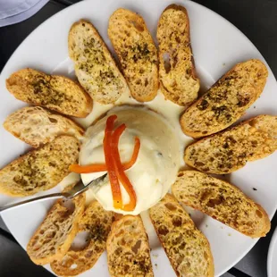 Goat cheese appetizer