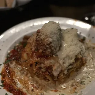 LASAGNA ALLA BOLOGNESE with Meatball!!! Delicious!