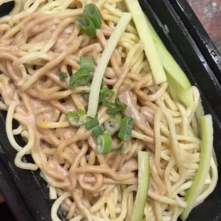 Their version of Dan Dan Noodle