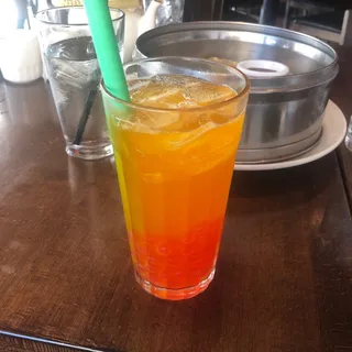 Peach Bubble Tea