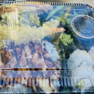 SANGO SUSHI, Laguna Niguel, CA!  Their Oriental Teriyaki Children Bento Box Lunch Special includes a side salad too=$14.55 OTD!