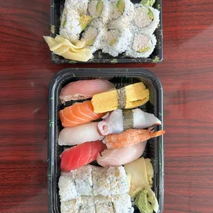 Combo B, plus a California Roll on the side