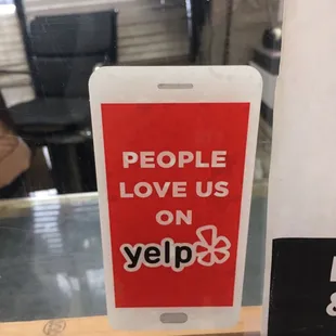 People Love Us on Yelp!
