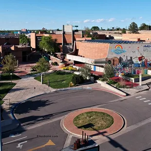 Arts Center campus drone photo by Steve Eller.