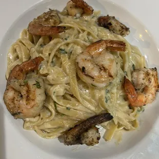 Shrimp Alfredo