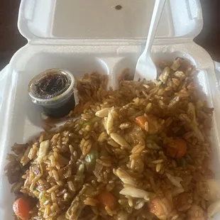 Seafood fired rice is bombbb .com