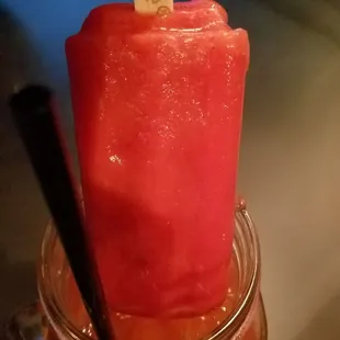Infussed popsicles