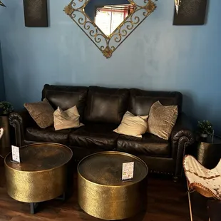 More intimate seating