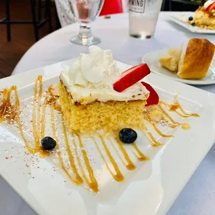 Tres leches - the dessert standout