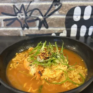 Seafood spicy ramen