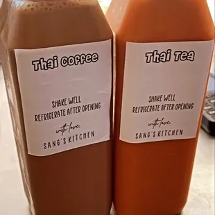 Thai Tea &amp; Thai Coffee
