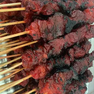 BBQ beef sticks