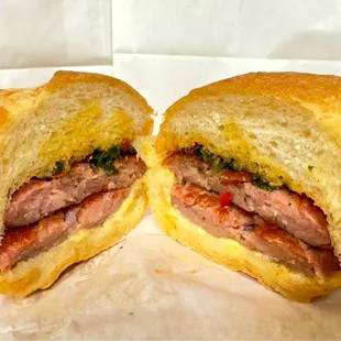 Choripan.