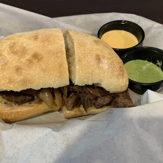 Asado sandwich