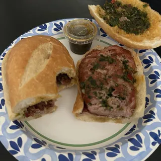 Choripan sandwich