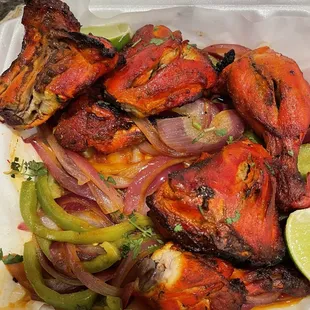 Tandoori Chicken w veggies