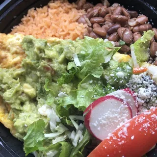 Omelette de Guacamole