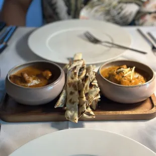 Old and new school butter chicken