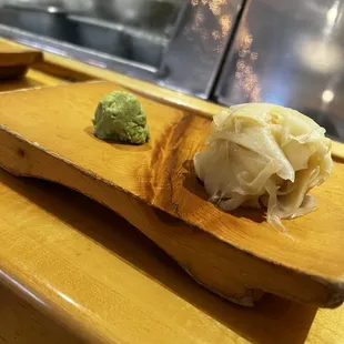 Fresh Wasabi and Extra Ginger