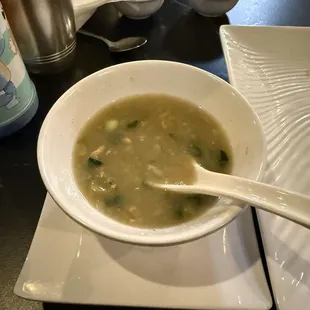 Veg sweet corn soup