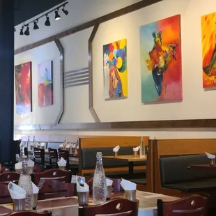 sushi and sashimi, interior