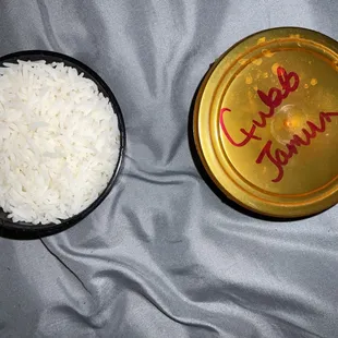 The rice portion is the same as the gulab jamun!?