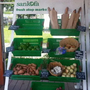 a variety of vegetables