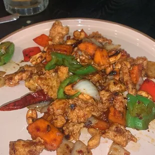 Cashew chicken