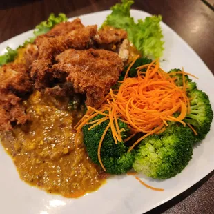 a plate of food