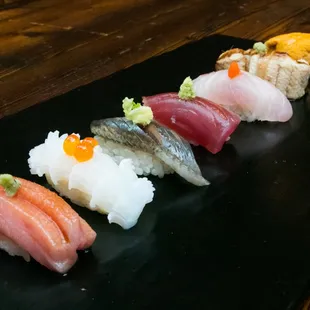 sushi, sushi and sashimi, sashimi, food