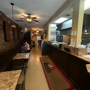 sushi and sashimi, interior