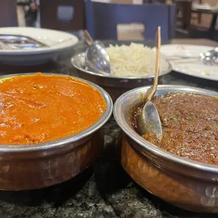 Butter Chicken, Rogan Josh