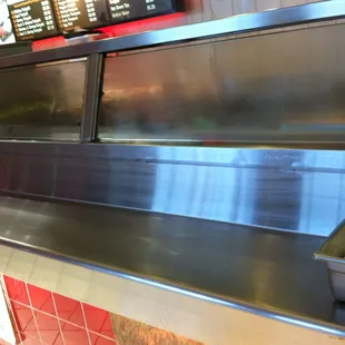 Sansei Japan. Greasy, cloudy window grill.