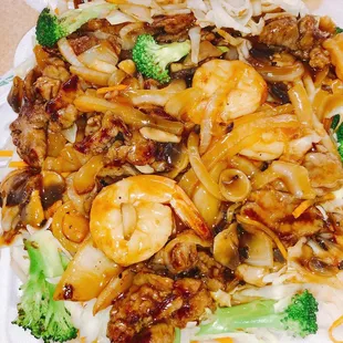 a close up of a plate of food