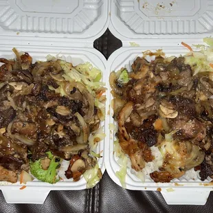 Beef &amp; Chicken x2