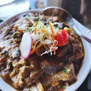 Goat curry