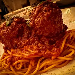 Spaghetti and Meatballs