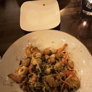 Linguini Di Mare Piccata