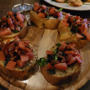 Sansonina&apos;s signature appetizer, their ever popular Bruschetta!