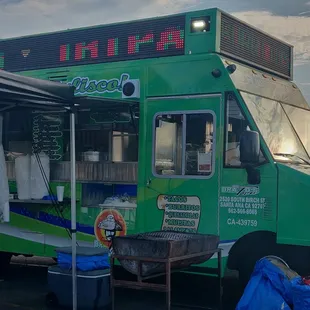 Look for this green truck