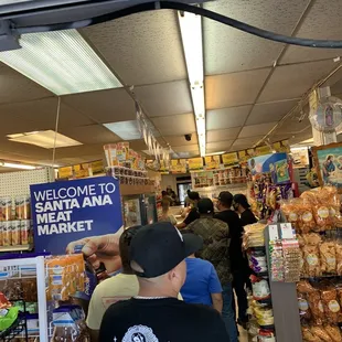 people shopping in the store