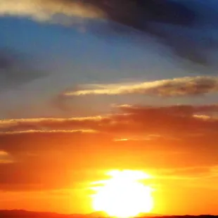 PICT0364 (4) Sunrise 6-18-2021 over Jemez Mt. Range view from Santa Ana Casino