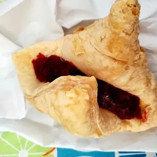 April 2021: A strawberry pastry for a coworker. This bakery has lower prices than most!