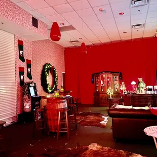 Half of the room (back area)