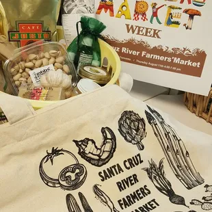 National Farmers&apos; Market Week at the Santa Cruz River Farmers&apos; Market!!! Great Raffle Prize Basket!!!!