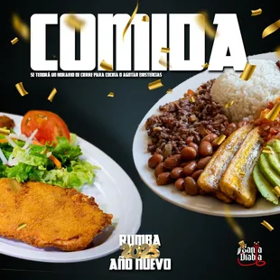 Do you dare to be tempted by Santa Diabla? Our Bandeja Paisa is a taste o Colombia in Detroit