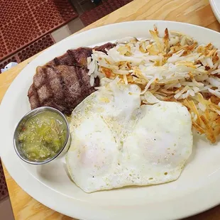 Steak and Eggs