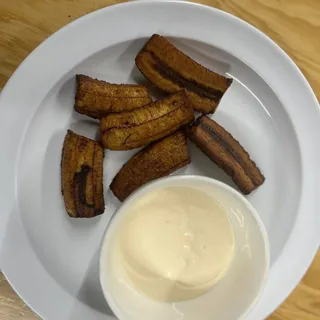 Platanos con Crema